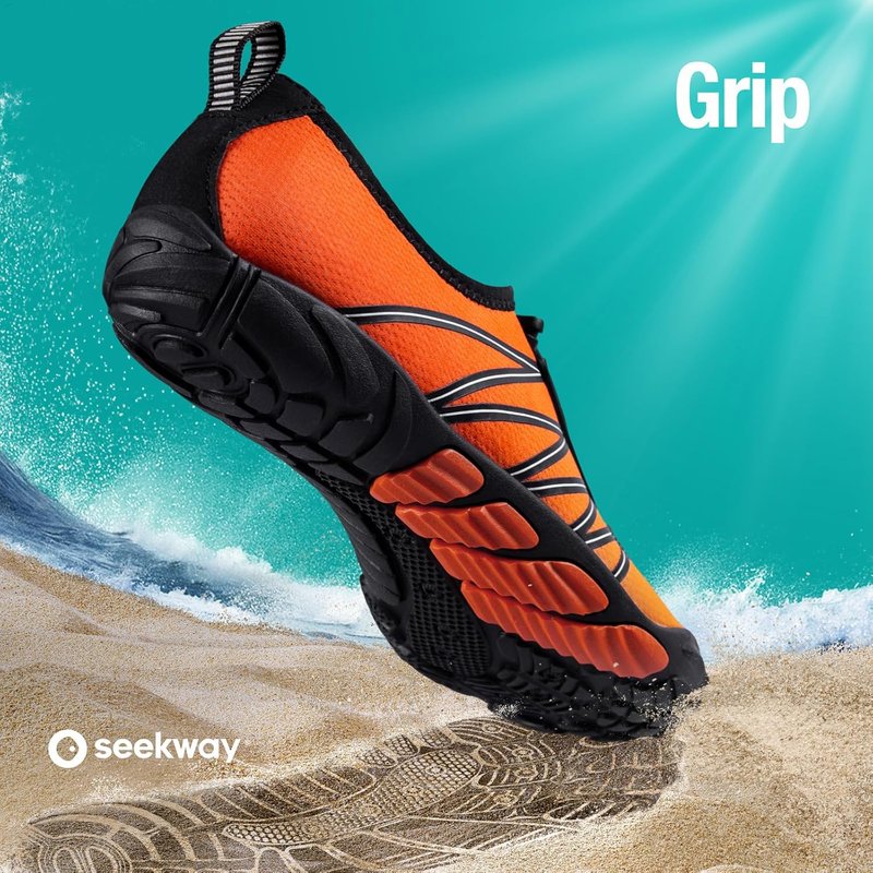 Water Shoes for Men & Women - Quick-Dry Aqua Socks for Beach, Swim, River, Pool, Hiking & Surfing | Lightweight & Comfortable