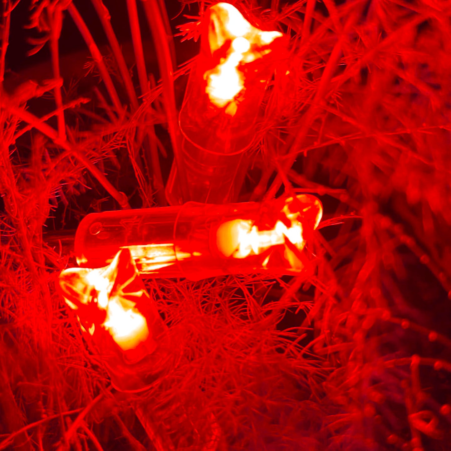 KEAUP 6PCS Lighted Nocks for Crossbow .300/7.62mm Inside Diameter Lighted Arrow Nocks for Archery Hunting (Red)