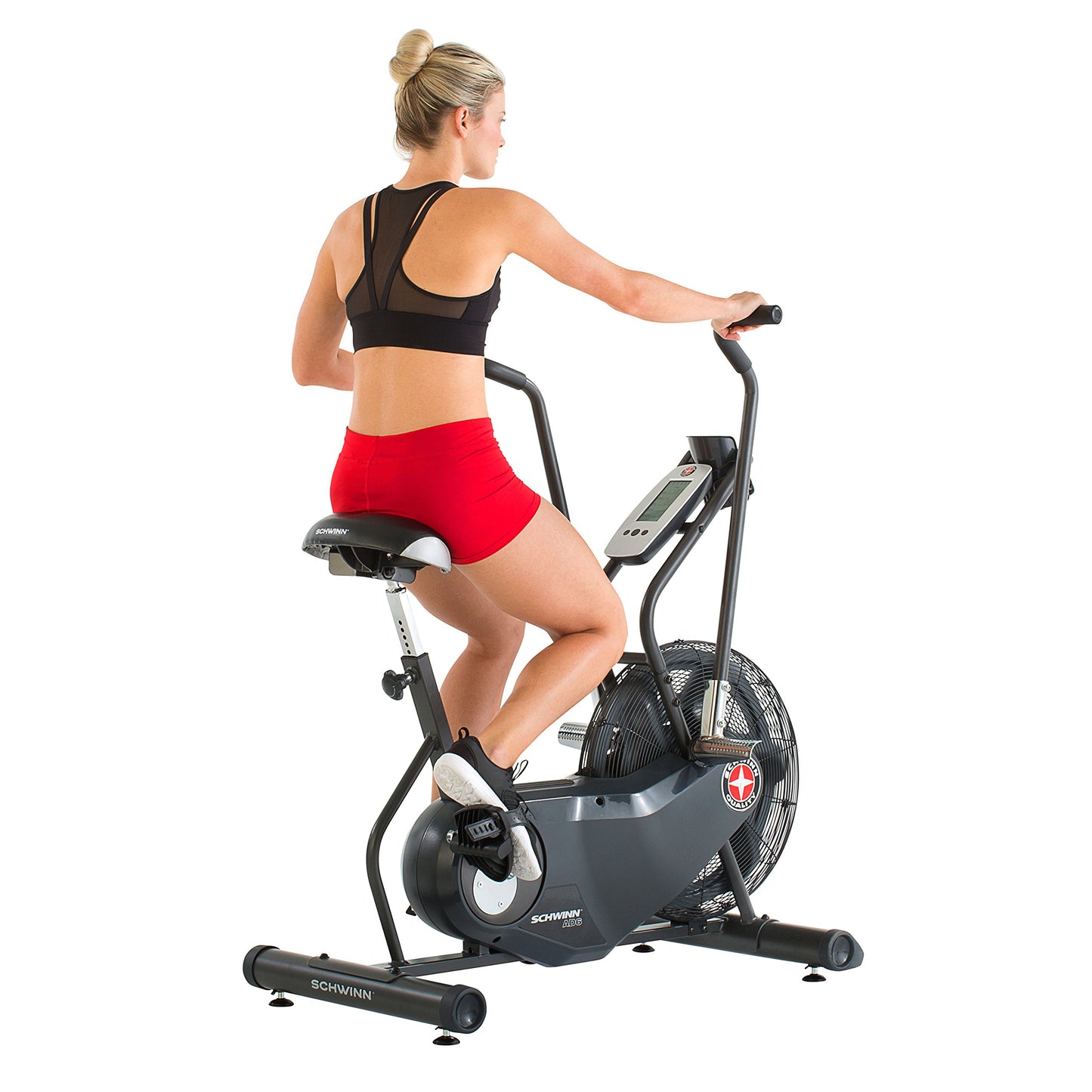 Schwinn Fitness AD6 Airdyne Bike , Black, 48 x 15 x 27"