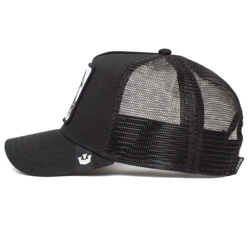 Goorin Bros. The Farm Unisex Original Adjustable Snapback Trucker Hat, Black (Stallion), One Size