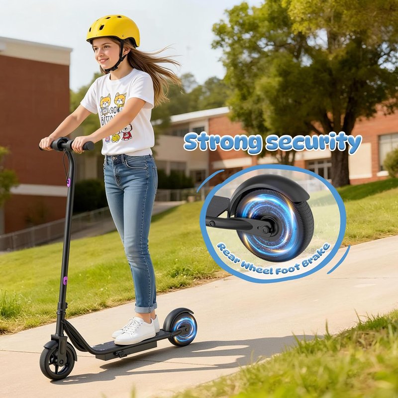 Electric Scooter for Adults - Folding E-Scooter with 250W-500W Motor | 16-24 MPH, 15-60 Mile Range, Dual Brakes, 6.5''-14'' Tires