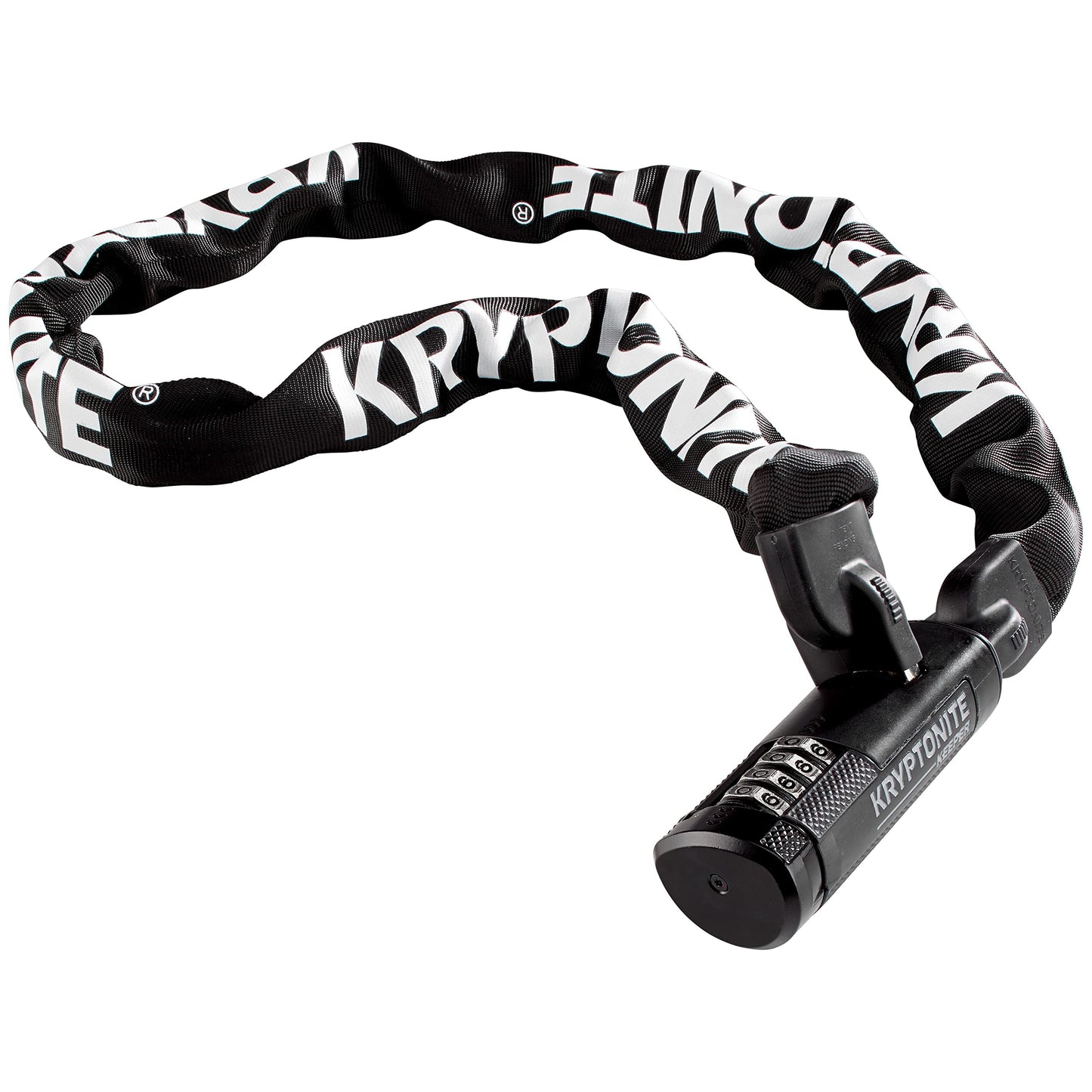 Kryptonite Keeper 712 Combo Bike Chain Lock, 4-Foot 7mm Steel Heavy Duty Anti-Theft Resettable Combination Chain for Bicycles, E-Bikes & Scooters, Sold Secure Bronze