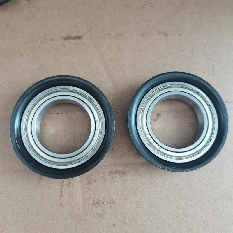 ZZRSDAN Upgrade New 2" Cup Bottom Bracket Set, One-Piece Bottom Bracket Cup Set Bearings Included (Black, 2" Cup)
