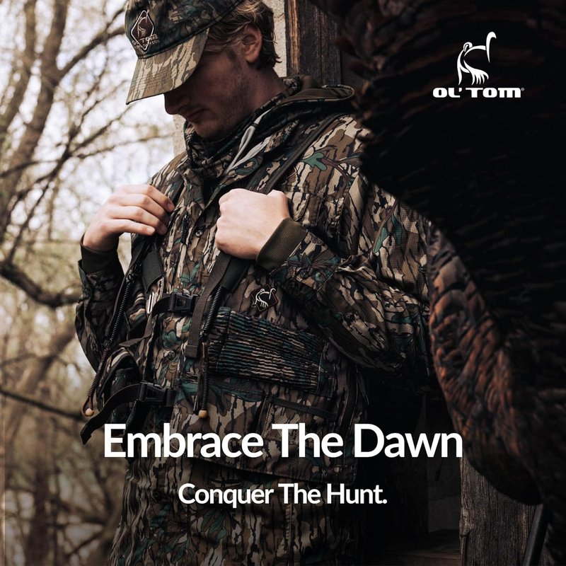 Drake Waterfowl Turkey Vest - Lightweight Easy-Rider Hunting Gear | Adjustable Fit & Durable Design