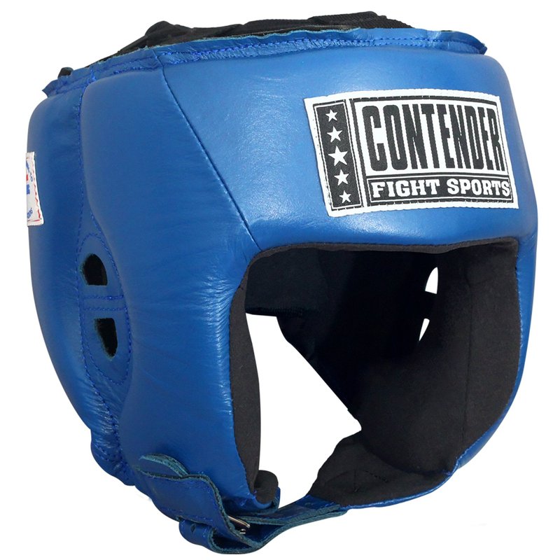 Contender Fight Sports Competition Boxing Headgear without Cheeks, Small, Black