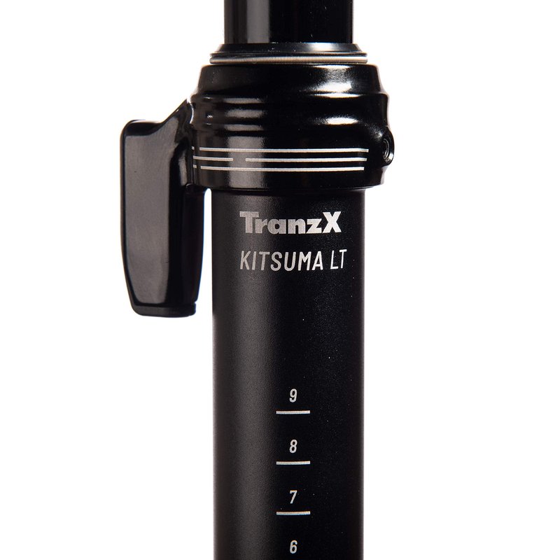 Tranz-X Kitsuma Dropper Post, Black, 31.6mm x 125mm, Mountain Bike, No Lever