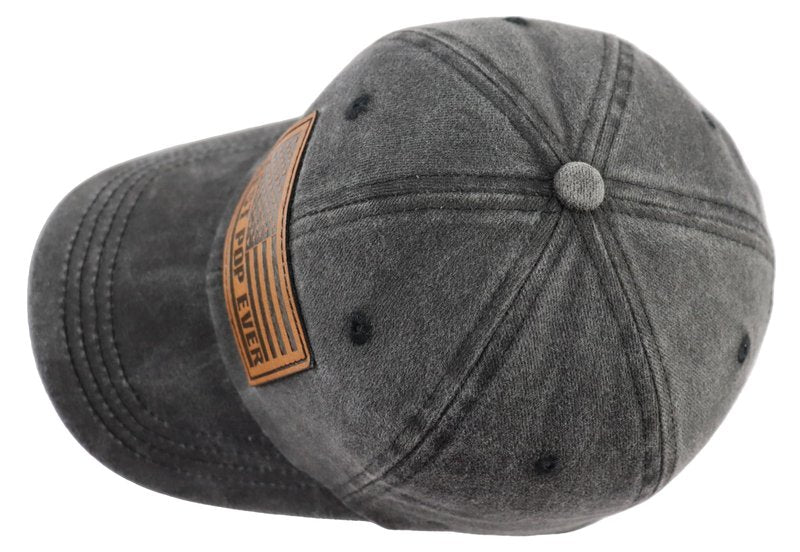 Grandpa Fathers Day Birthday Gifts, Grandpa Dad Hat,Adjustable Embroidered Best Pop Ever Baseball Cap, Grandfather Gift from Grandkids Black
