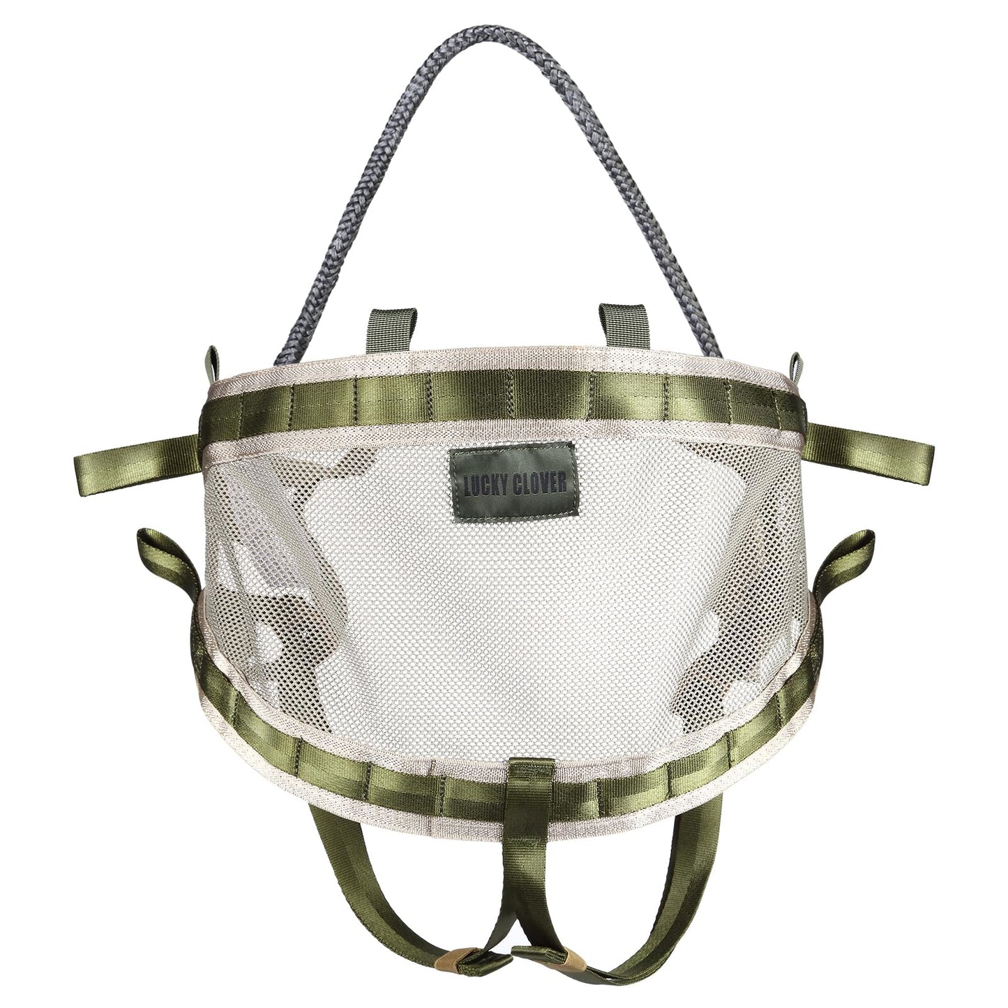 QOGIR Hunting Saddle, The Original Tree Saddle, Lightweight Hunting Tree Saddle, Includes Adjustable Bridge, Tree Saddle Hunting System Kit, Tree Stand Accessories, Saddle Hunting Accessories