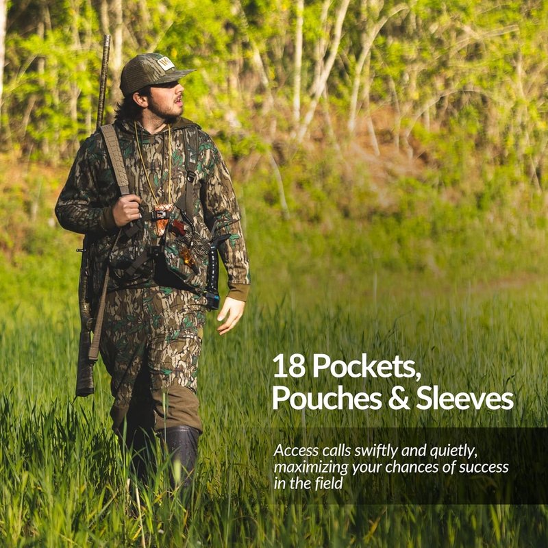 Drake Waterfowl Turkey Vest - Lightweight Easy-Rider Hunting Gear | Adjustable Fit & Durable Design