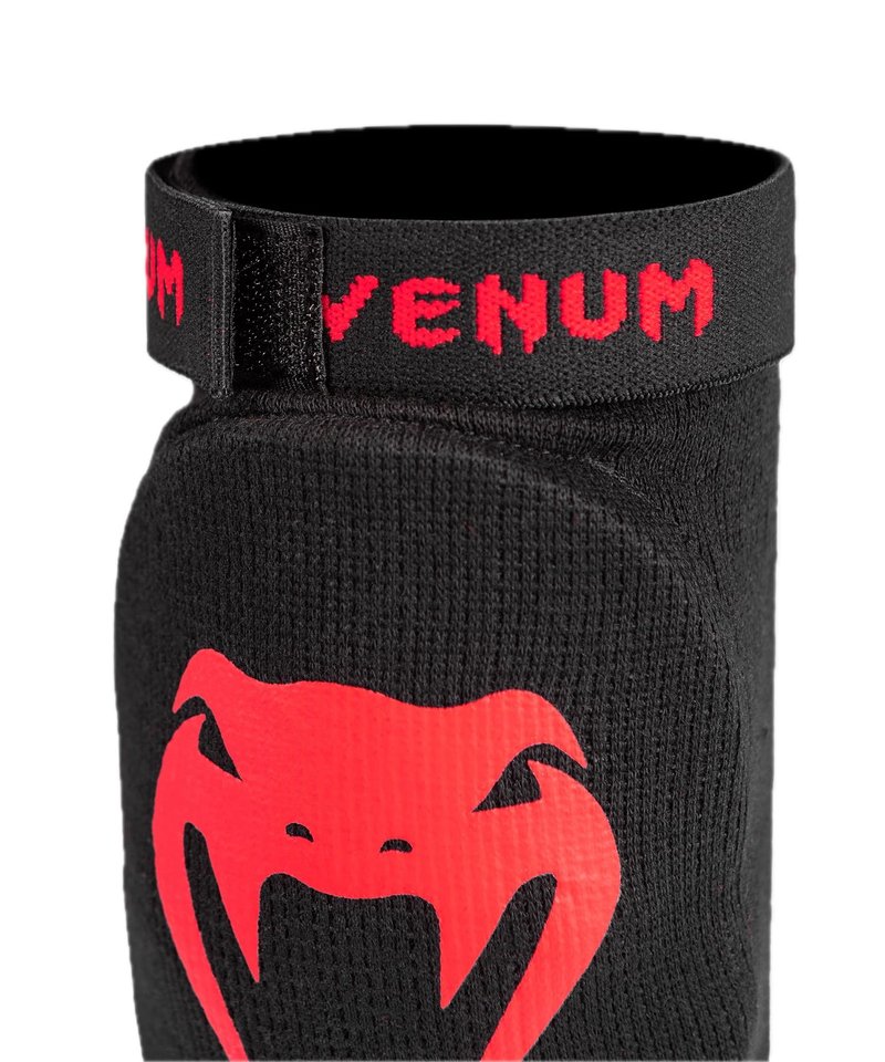 Venum Kontact Elbow Pads - Black/Red, One Size