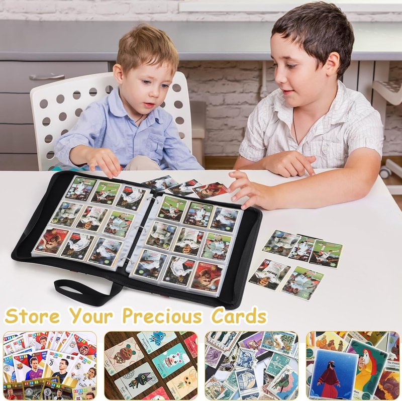 Trading Card Binder - 720 Pocket Collection Album for TCG, MTG, Baseball & Yu-Gi-Oh Cards | Side Loading Design