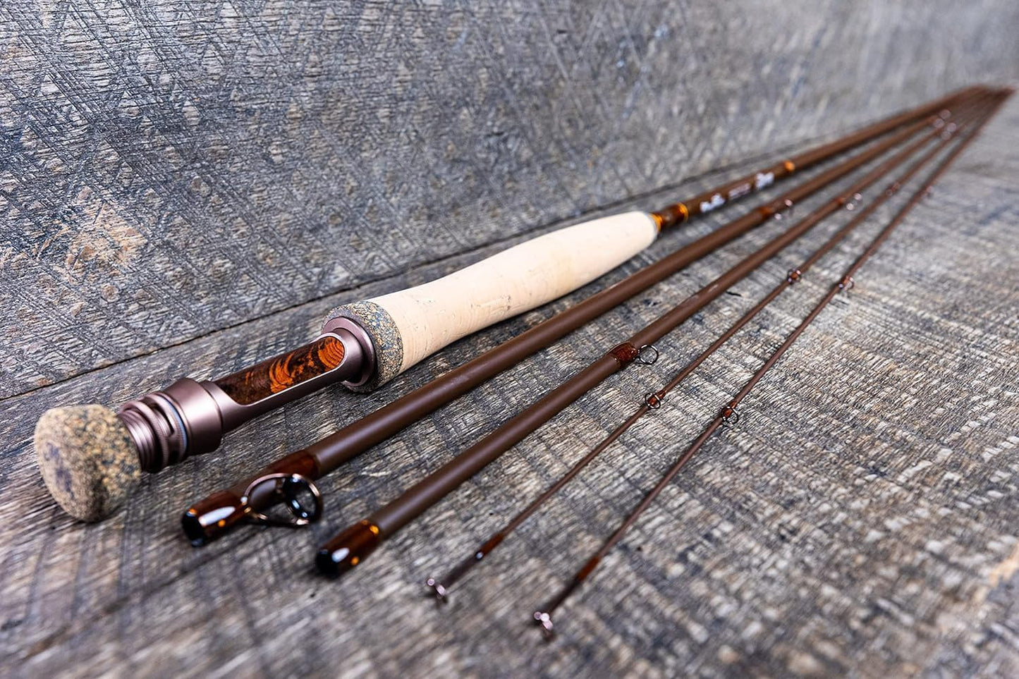 Fast Action Fly Fishing Rod - Carbon Fiber Graphite with Travel Case | Compatible with Drifter II, Vesper, Epiphany ESN & More - 2WT to 12WT