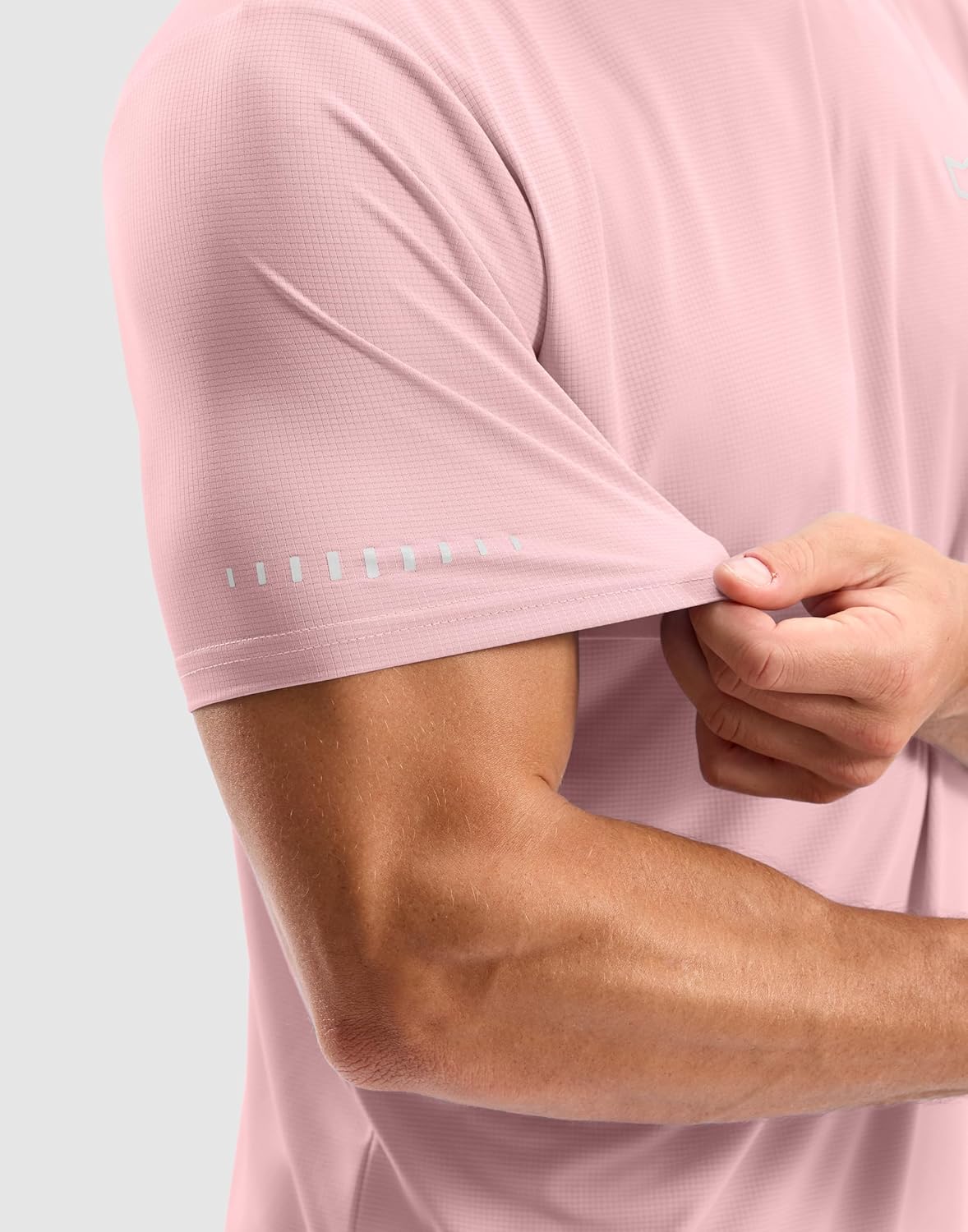 Men's Workout T-Shirts | Breathable Dry Fit UPF 50+ Sun Protection Cooling Tee for Running & Hiking