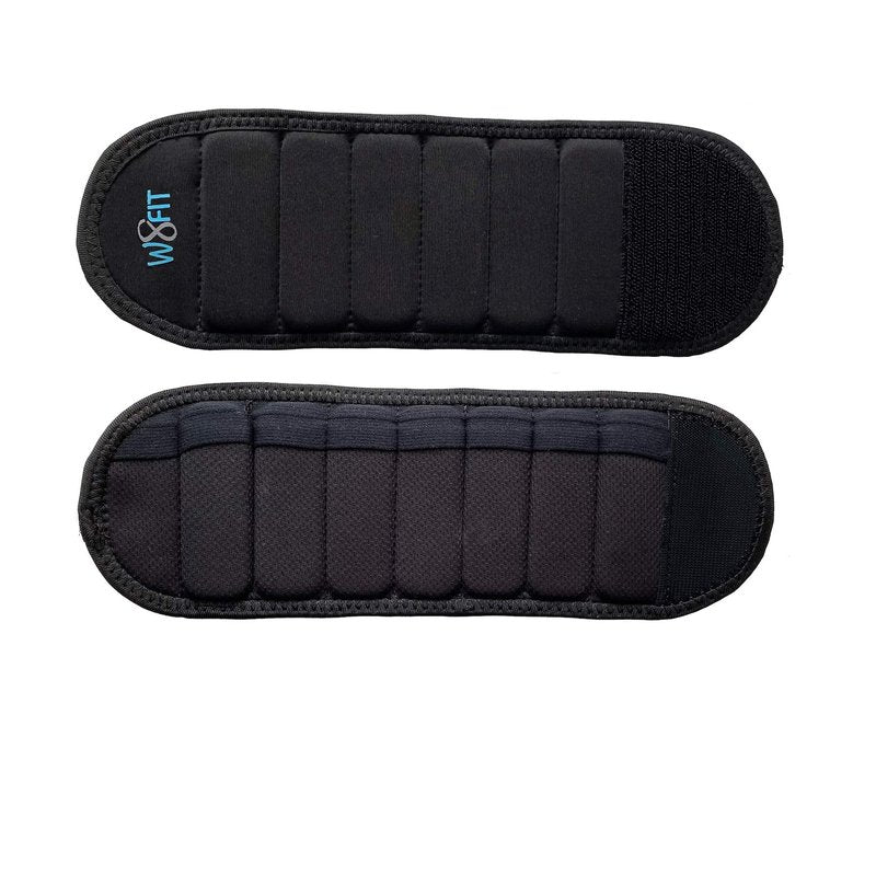 W8FIT Adjustable Wearable Wrist Arm Weights for Walking, Fitness, and Physical Therapy (3 LBS SET 1.5 LBS each) MEDIUM