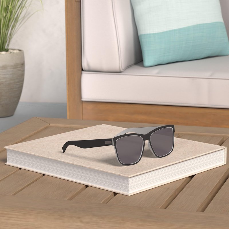 ANDOILT Sport Polarized Square Sunglasses (A7-3pcs-Grey Lens + Champagne + Coffee Lens)