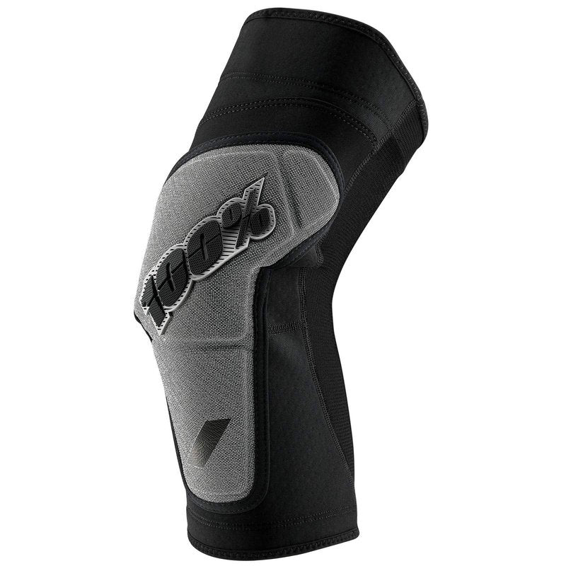 1 Unisex-Adult Ridecamp Knee Guard, Black/Grey, M