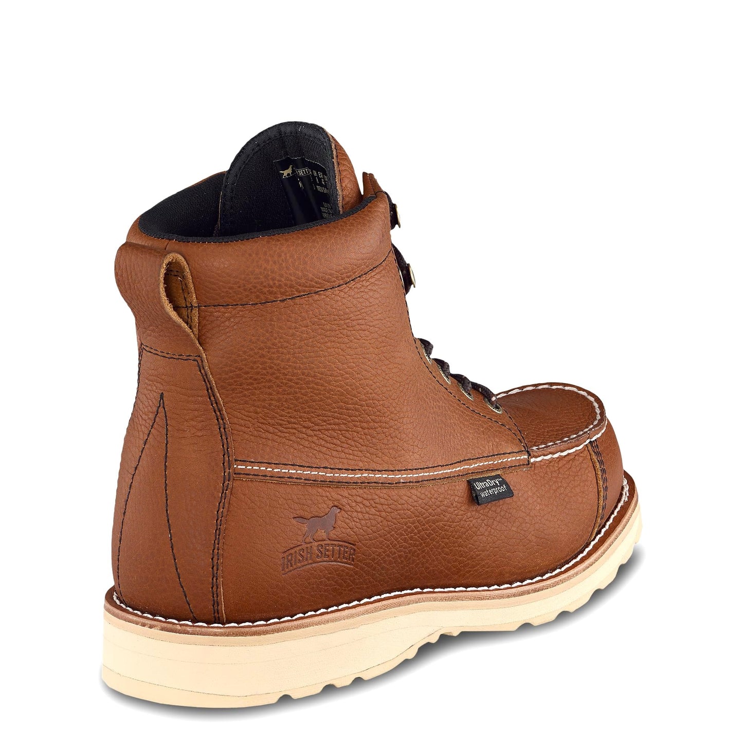 Irish Setter, Wingshooter, Men’s, 7", Waterproof, Hunting Boot, Amber/White, 9.5 B (Narrow)