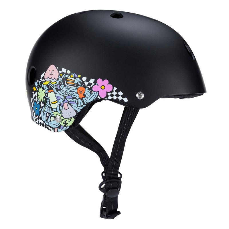 187 Killer Pads Pro Skate Helmet with Sweatsaver Liner, Lizzie Armanto Signature Edition, X-Large