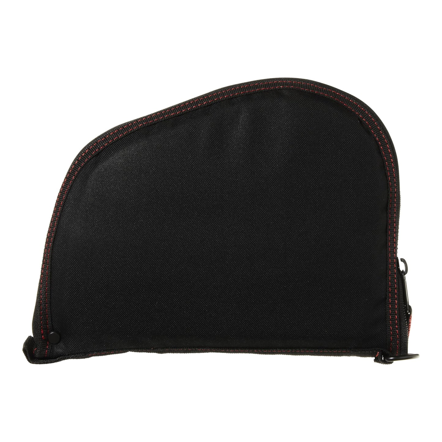 Allen Company 9" Handgun Case - Made with Soft Knit Lining and Barrel Pocket - Gun Storage Accessory with Lockable Zipper - Heavy-Duty Handgun Protection - Black/Red