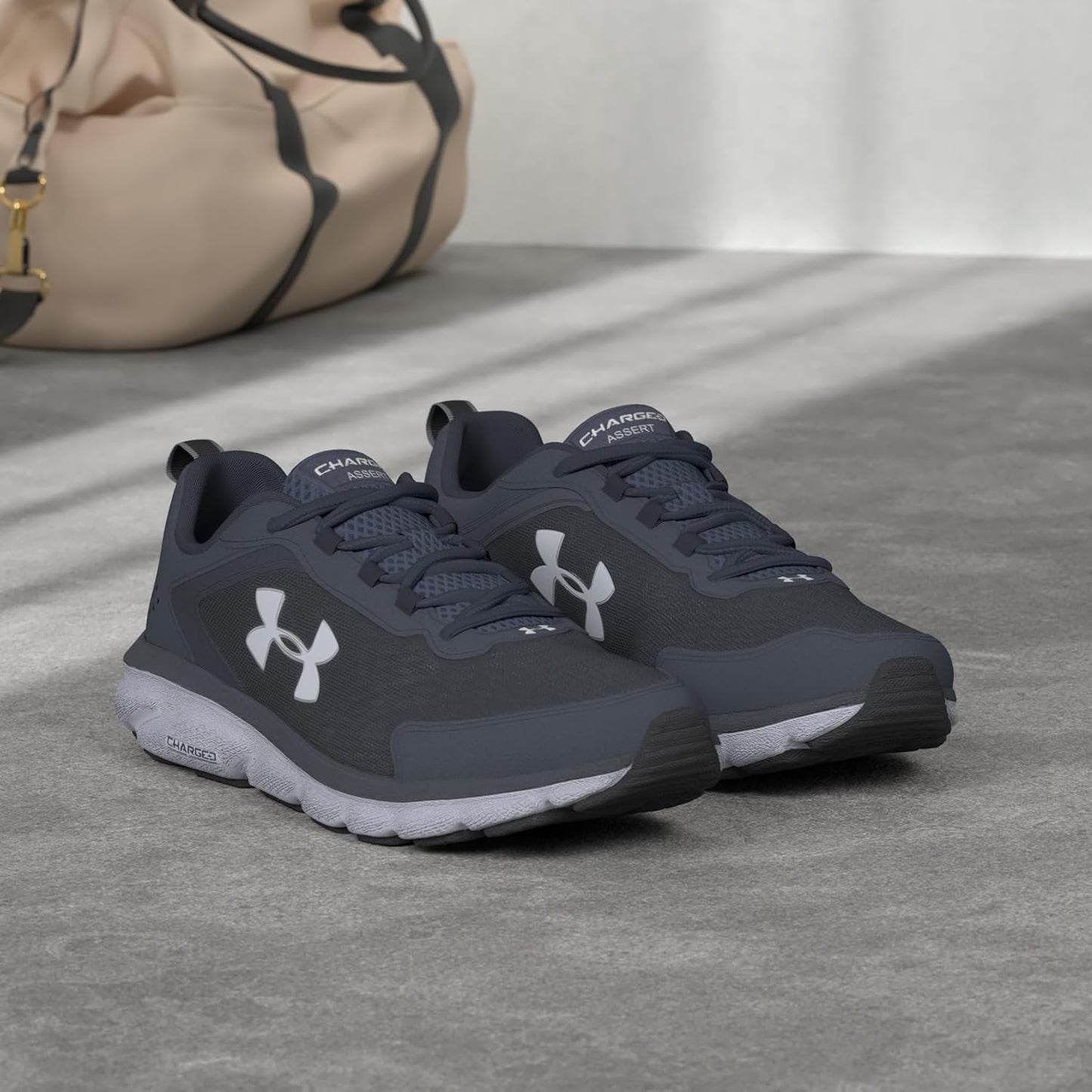 Under Armour Men's Charged Assert 9 Running Shoes - Lightweight & Breathable Comfort | Various Sizes Available