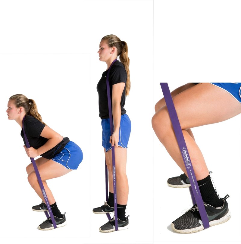 HoopsKing P.R.O. Bands for Basketball Resistance Bands Training (Single Band - 4 Levels to Choose from | Mix & Match as Needed) 41" Loop|(Small)
