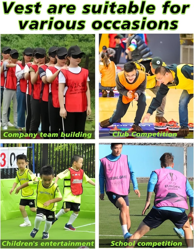 Custom Pinnies Youth Team Sports | Personalized Basketball Practice Jerseys - Add Logo/Text/Number