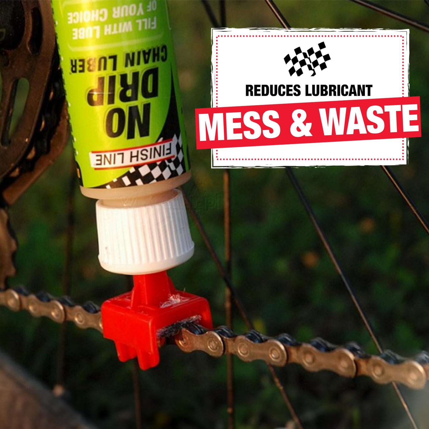 Finish Line No Drip Chain Luber 2 oz