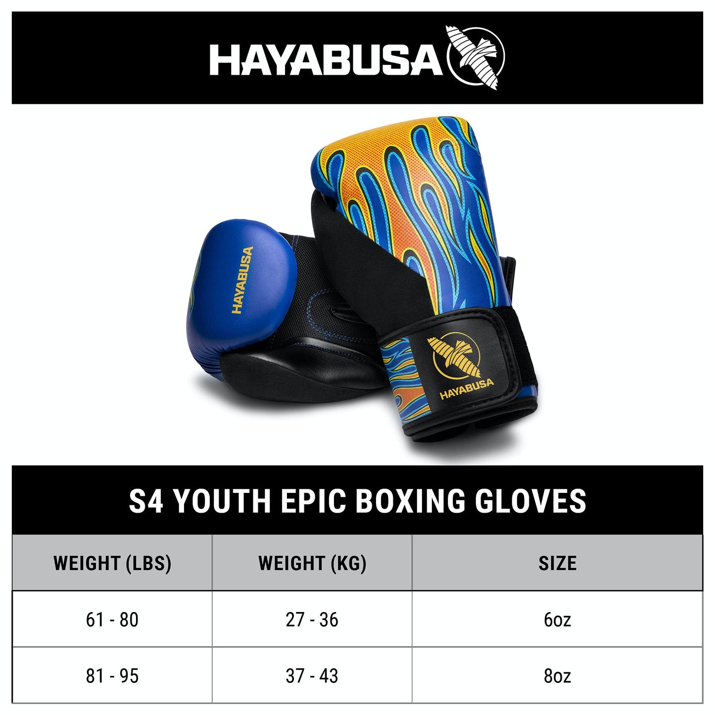 Hayabusa S4 Kids Epic Boxing Gloves for Boys and Girls - Fairy, 6 oz