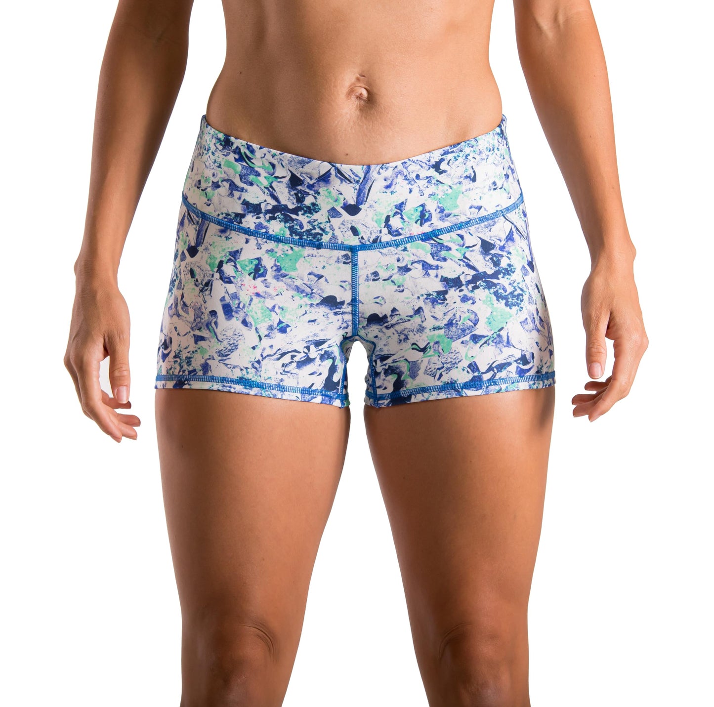 Tough Mode Women's 3" Athletic Workout Volleyball Running WOD Compression Shorts