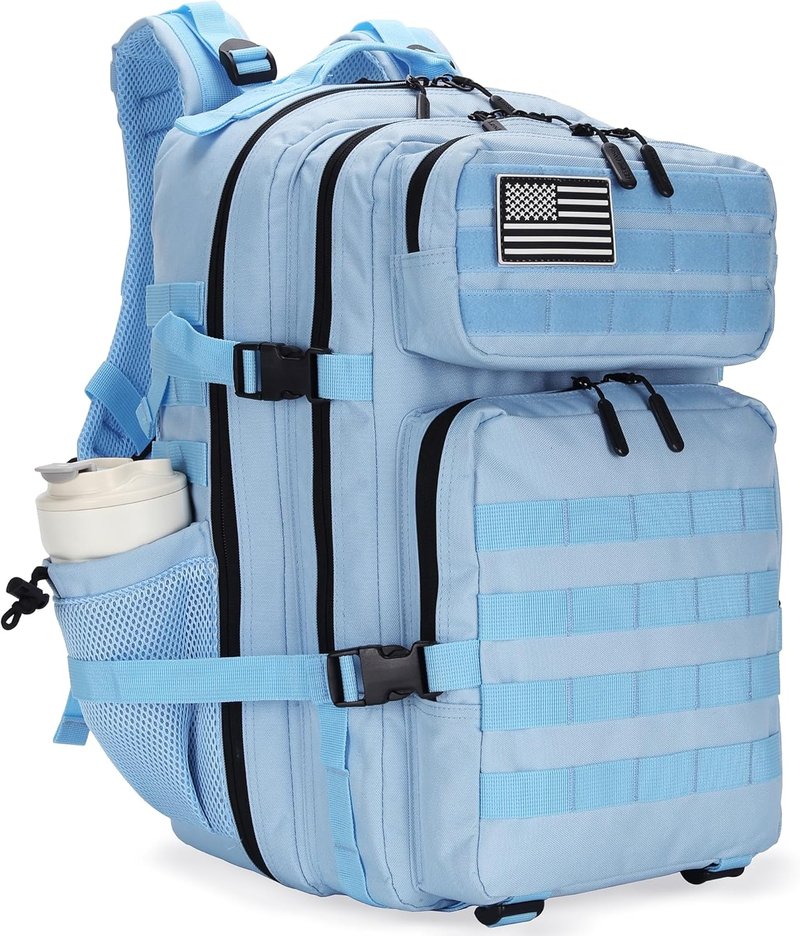 Tactical 45L Military Assault Backpack - Waterproof Rucksack with MOLLE System | 3-Day Pack