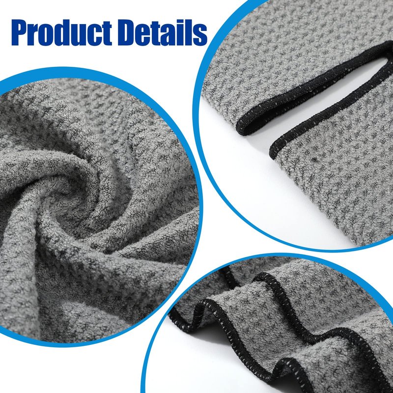 Moukeren 3 Pcs Center Cut Golf Towel 16" x 40" Microfiber Waffle Texture with Center Slit Hole Drapes Over Clubs Large Size Caddy Towel for Golfer Players Men Women Sports Gifts