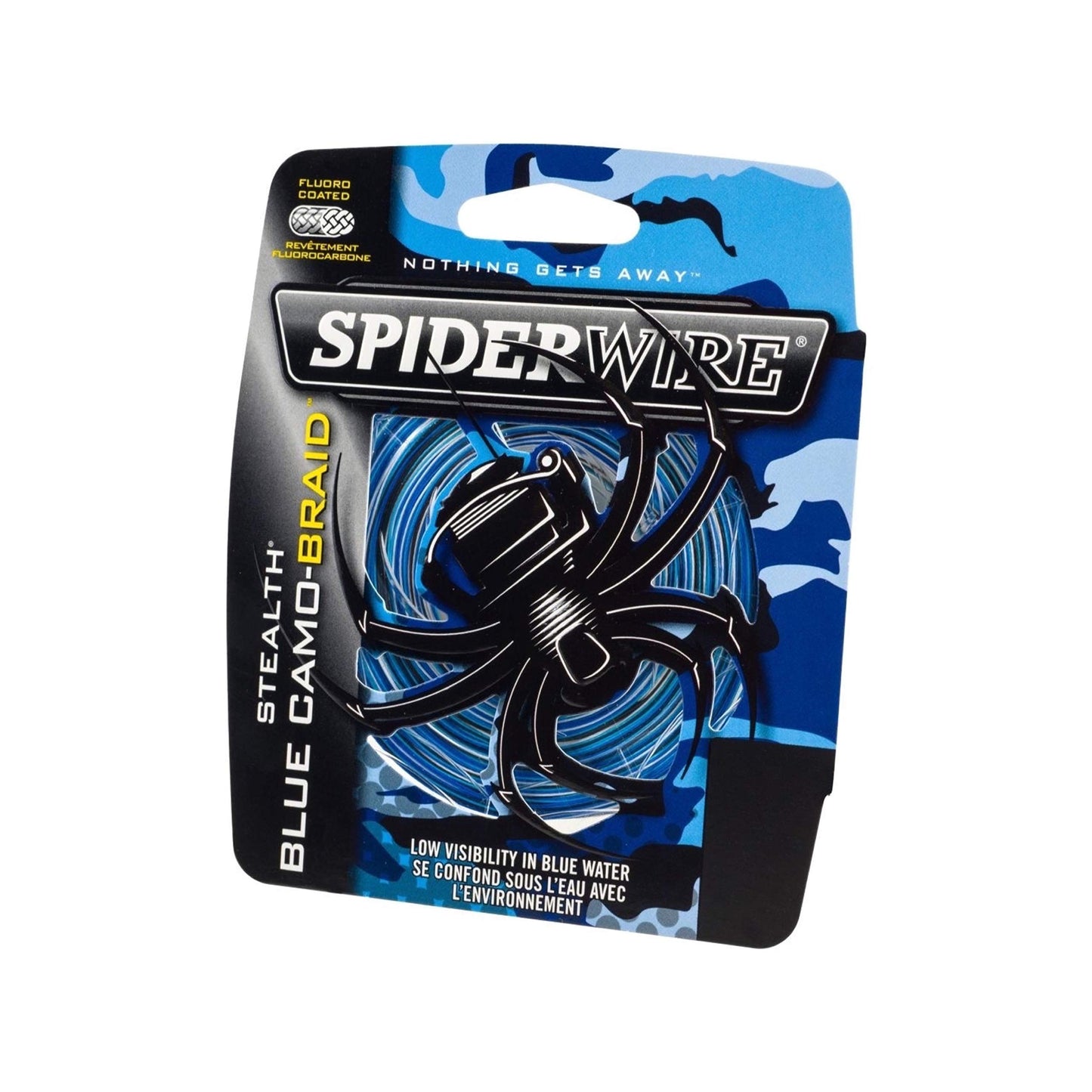 SpiderWire Stealth® Translucent Superline, Translucent, 15-Pound Break Strength, 1500yd Braided Fishing Line, Suitable for Saltwater Environments