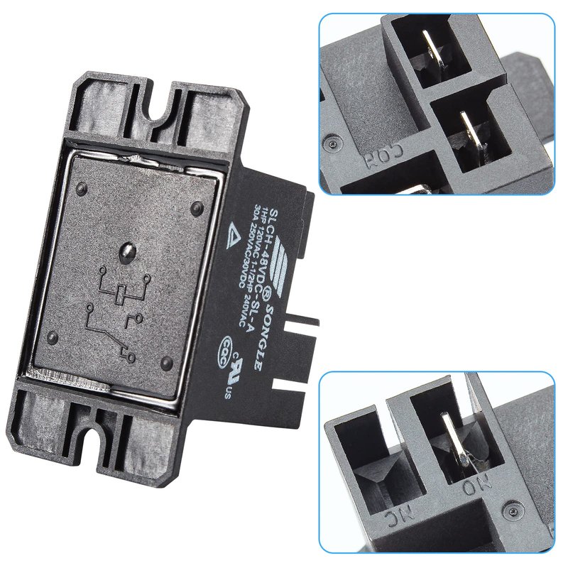 Dewkake Club Car Battery Charger Repair Kit for 48V Powerdrive 1 & 2 Battery Charge, OEM# 17930/22110