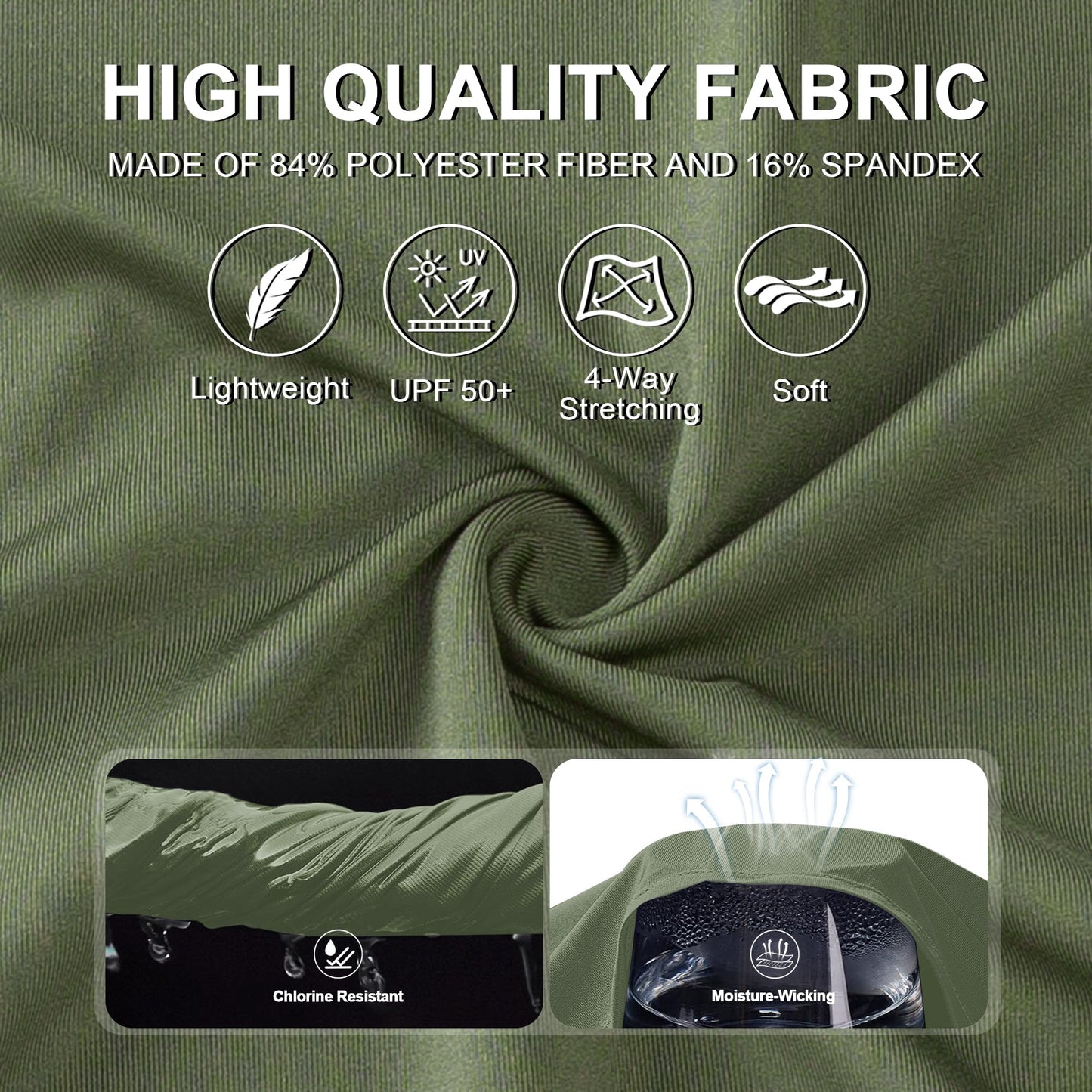 Golf Shirts for Men Dry Fit Moisture Wicking Performance Short Sleeve Collared Polo Shirts for Mens Casual Solid Tennis Golf Polo Shirts, XXL Olive Green