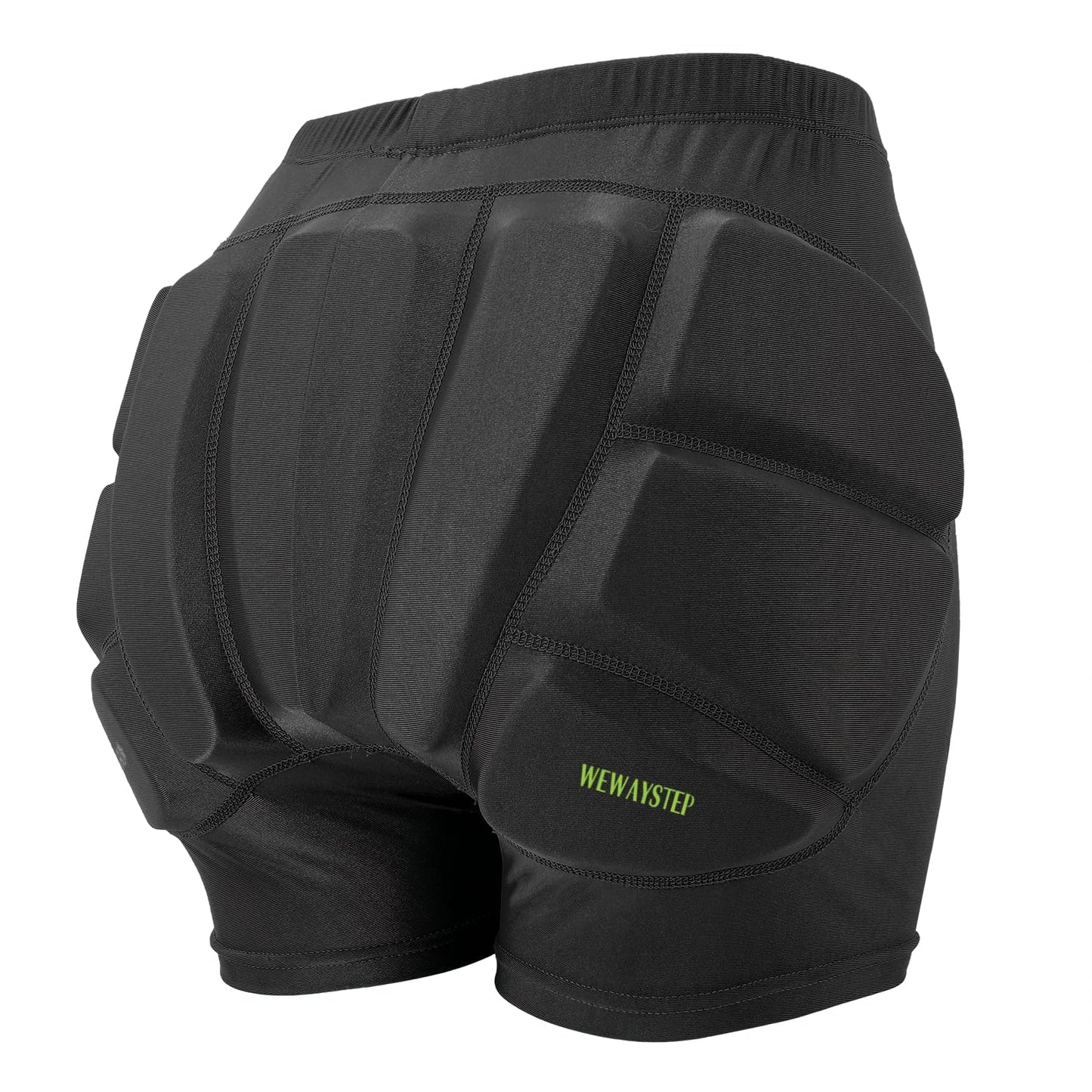 Kids Butt & Hip Padded Shorts for Skating,Youth Hip Protection Pads Figure Skating Shorts Crash Butt Pads for Tailbone & Butt (Black, X-Small)