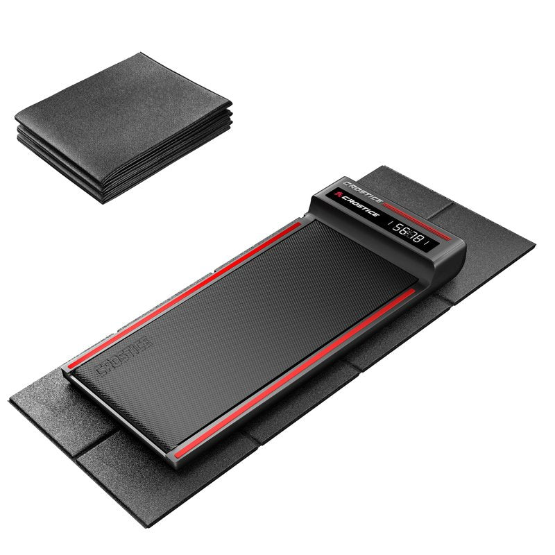 Walking Pad Mat 26 x 60 (Mat Only), 1/4 Thick Floor Mat for Under Desk Treadmill for Carpet & Hardwood, Shock Absorption Protector for Small Mini Treadmill, Waterproof & Anti-Slip, Heavy Duty