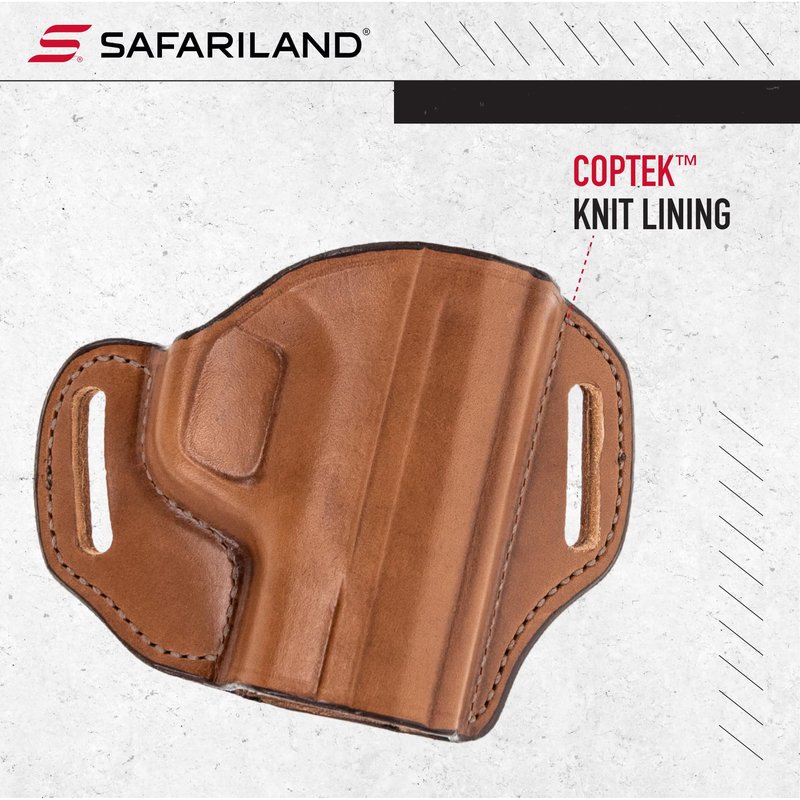 Bianchi Model 57 Remedy Holster Fits S&W 36, 640 And Similar 2 Inch J Frame Models(Tan, Right Hand)