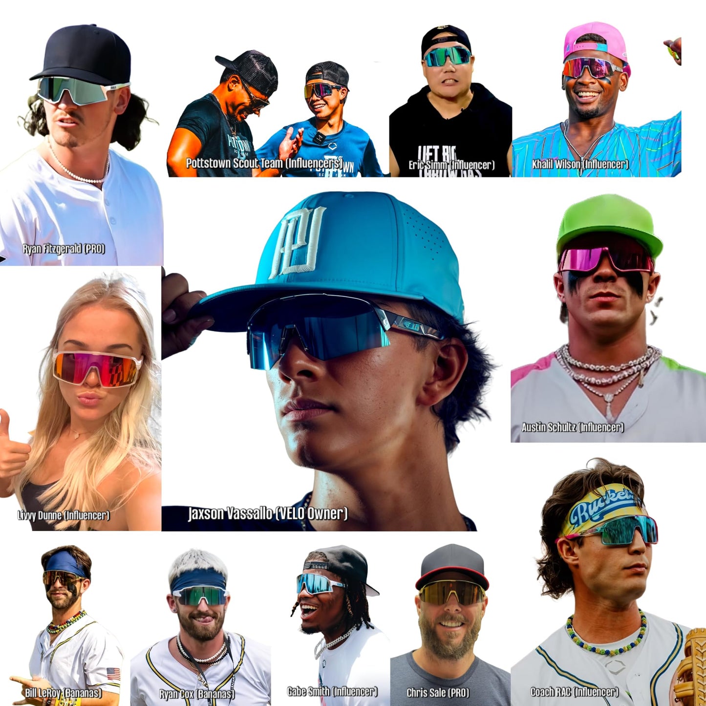VELO – Cutter 2X1 – Gen2 – Baseball/Softball Sunglasses – By Jax at The Bullpen Training (Gold - Metallic, Lrg Adlt)