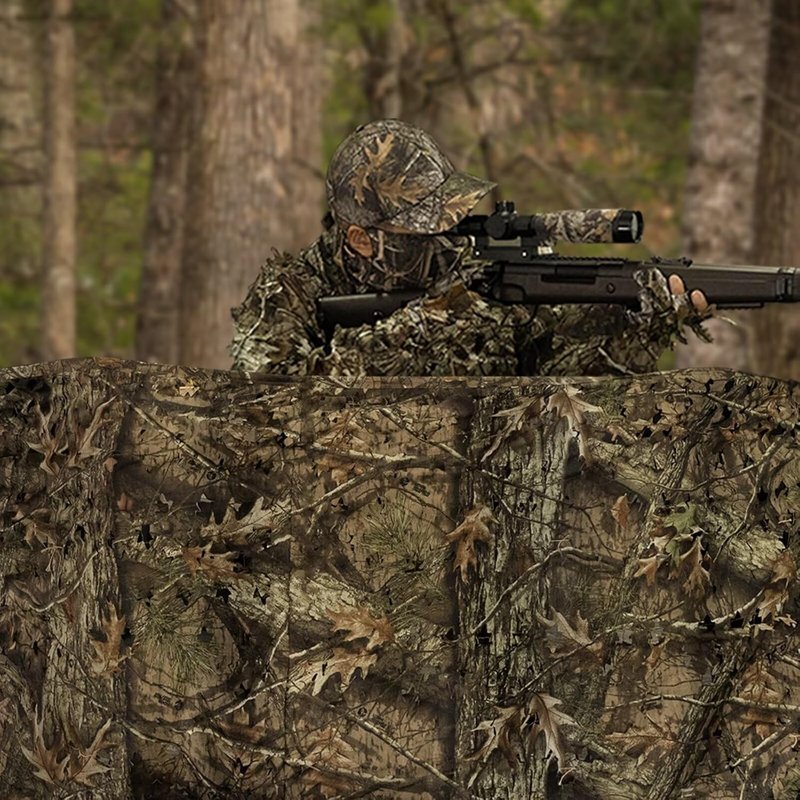 Camo Netting for Hunting | Military-Grade Sunshade and Decoration - Bulk Roll