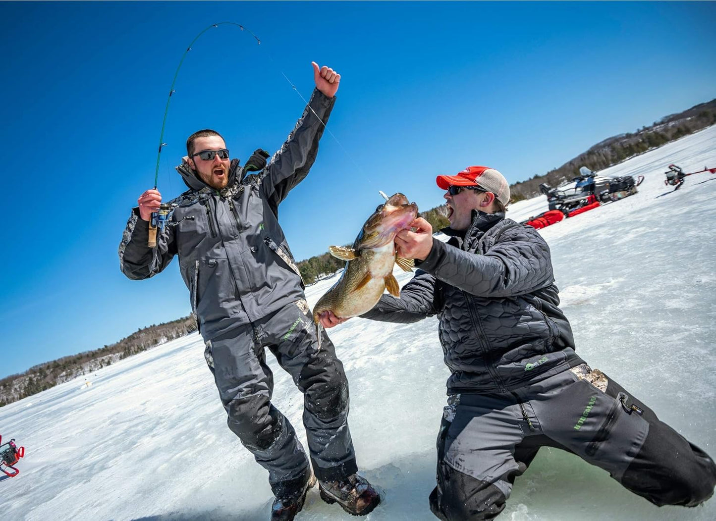 Berkley Trilene Fluorocarbon Ice Fishing Line - 100% Strong & Durable | 100 Yards
