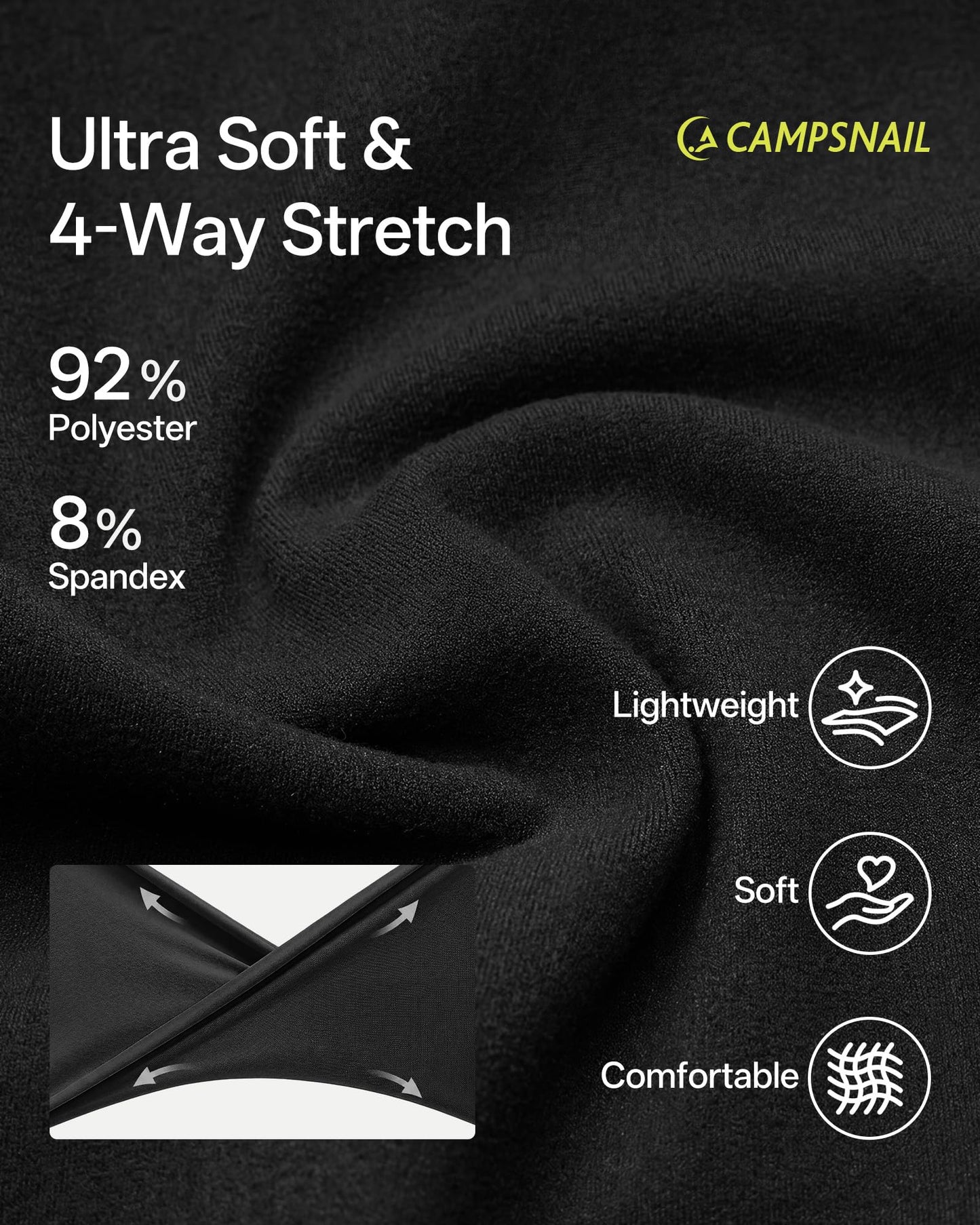 CAMPSNAIL Joggers for Women with Pockets - 27" Womens Sweatpants Yoga Lounge Relaxed-fit Pants for Workout Running