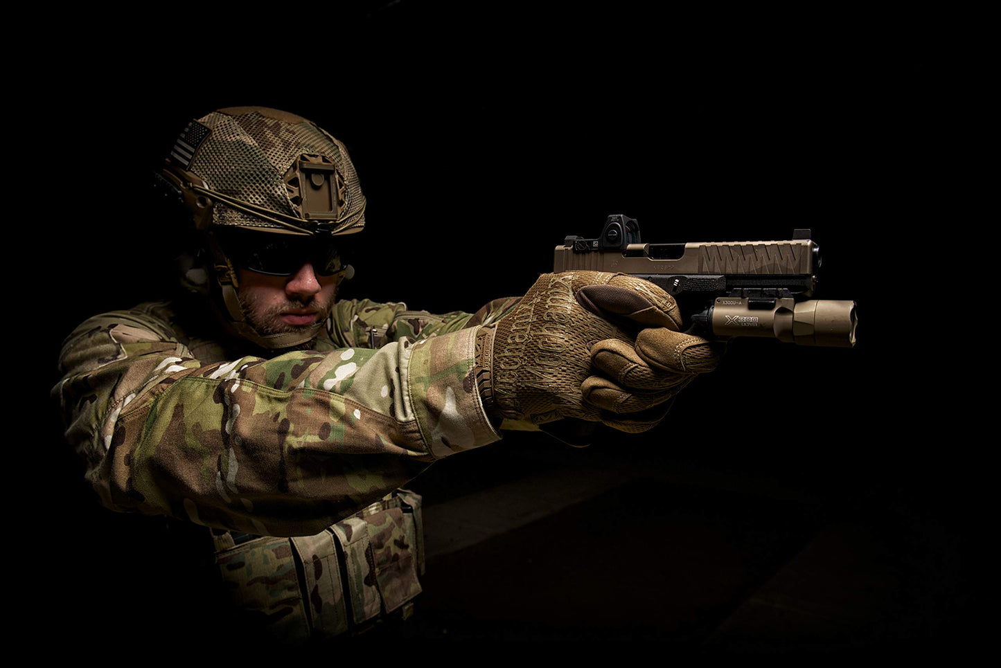 Mechanix Wear Original Tactical Glove - High Performance Anti-Slip Grip Safety Gloves - Impact Resistant & Touchscreen Capable - Medium - Coyote Brown