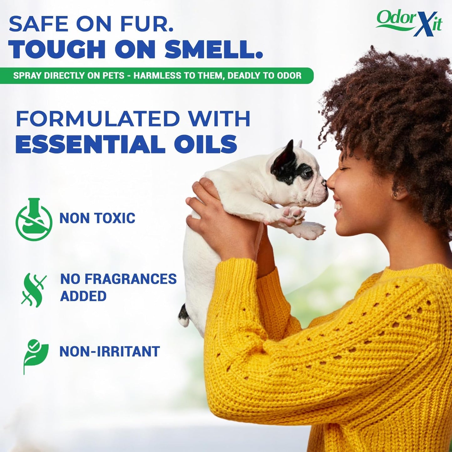 Pet Urine Odor Eliminator - Natural Deodorizer for Cats & Dogs | 16oz Concentrate