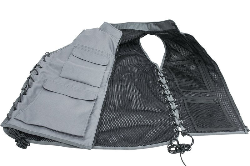 UTG Unisex Adult Modern Tactical-vests, Gray/Black, M - XL US