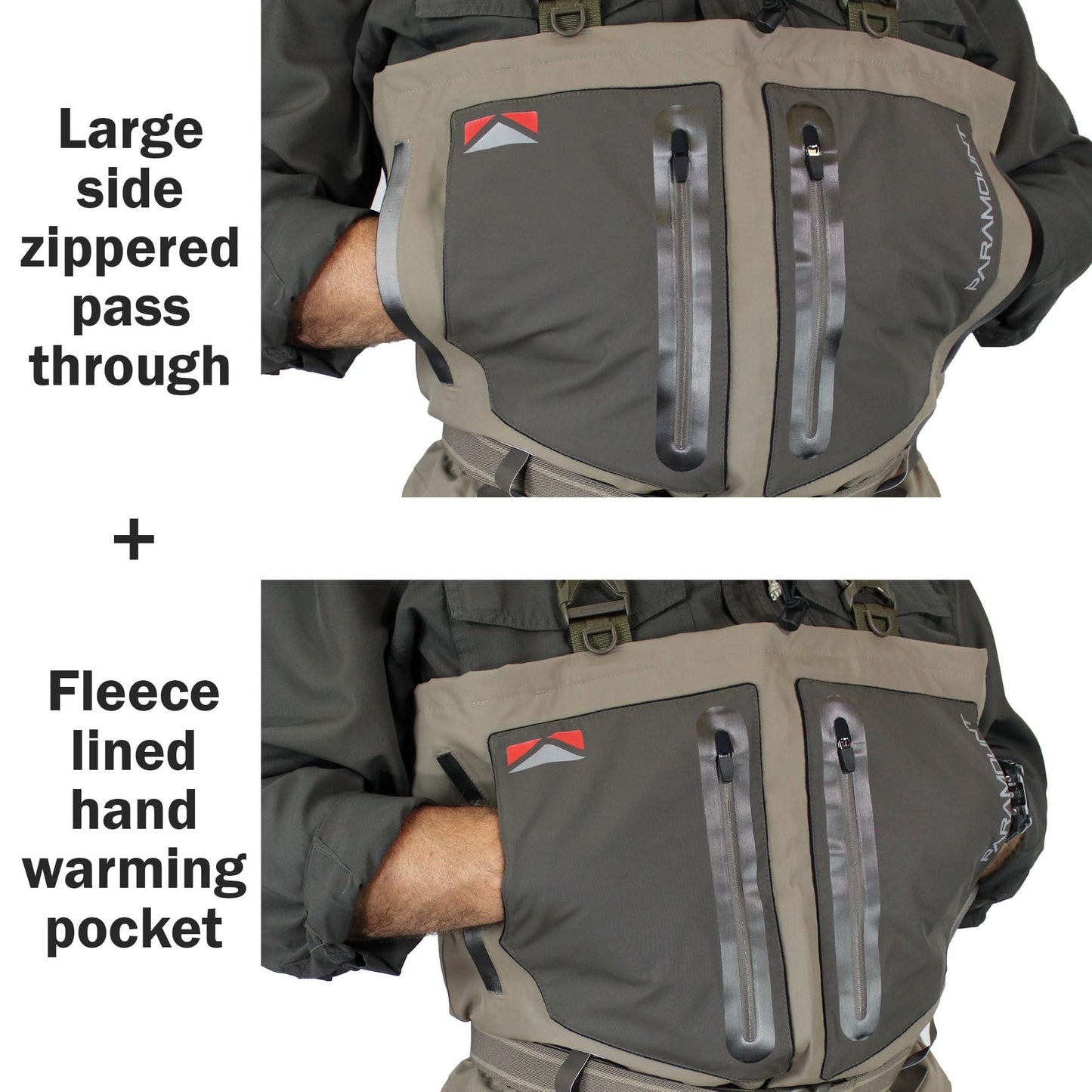 Paramount Outdoors Meridian Breathable Stockingfoot Fly Fishing Chest Wader (Men's X-Large)