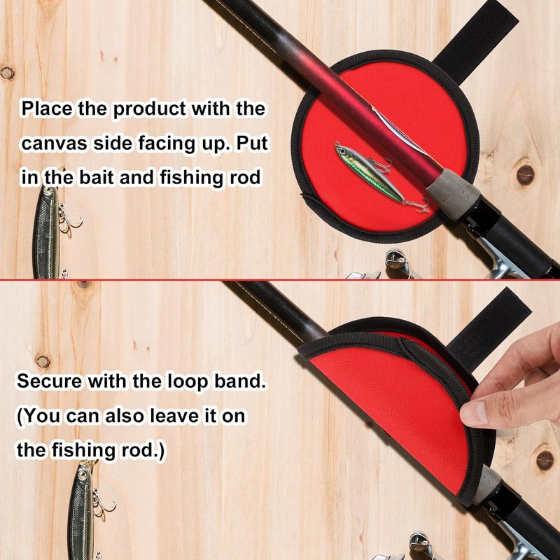 Fishing Lure Covers - 6pcs 3.94 Inch Hook Protectors | Essential Gear for Fishermen