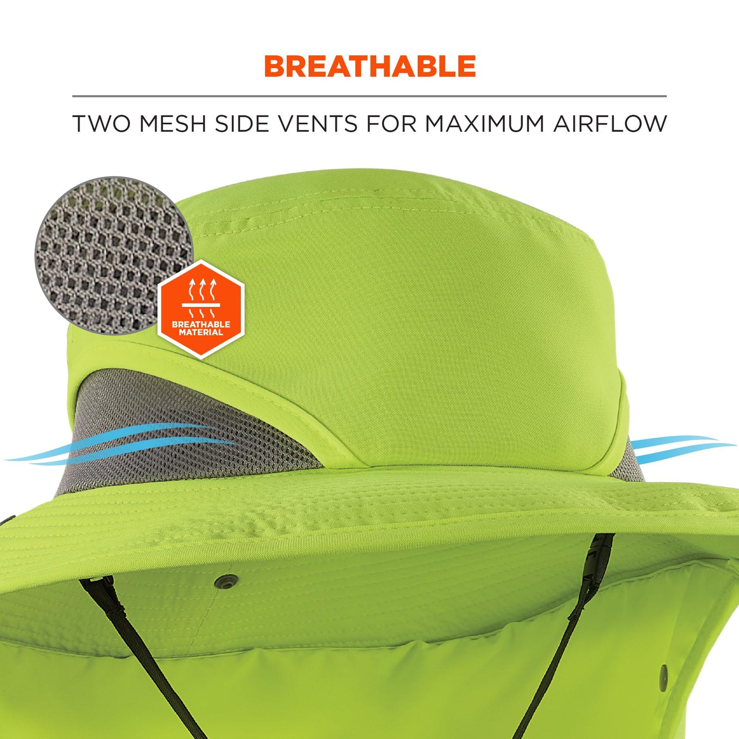 Ergodyne Chill Its 8934 Ranger Hat with Neck Shade