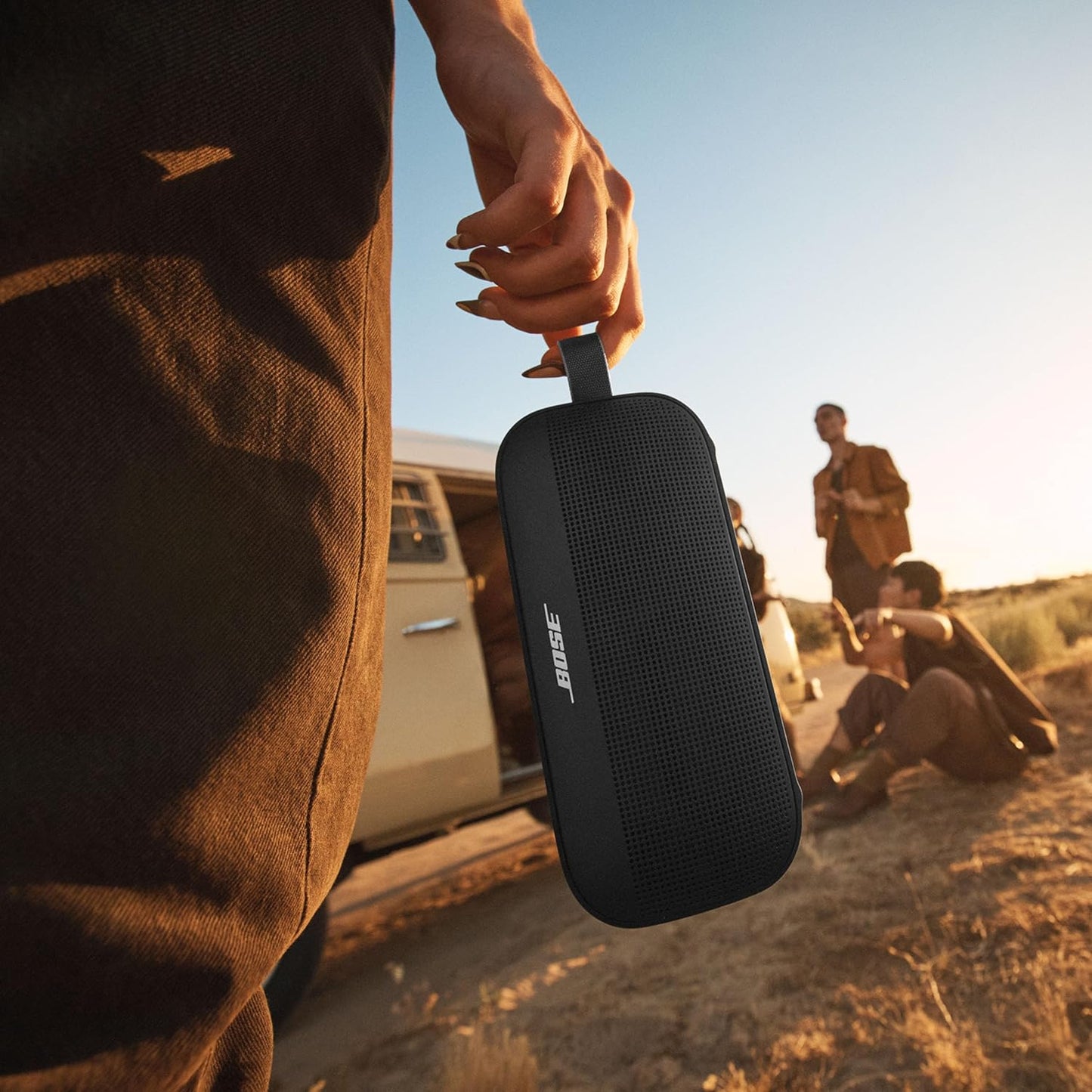 Bose SoundLink Flex Bluetooth Speaker - Portable Waterproof Speaker with Hi-Fi Audio | 12-Hour Battery Life, Black