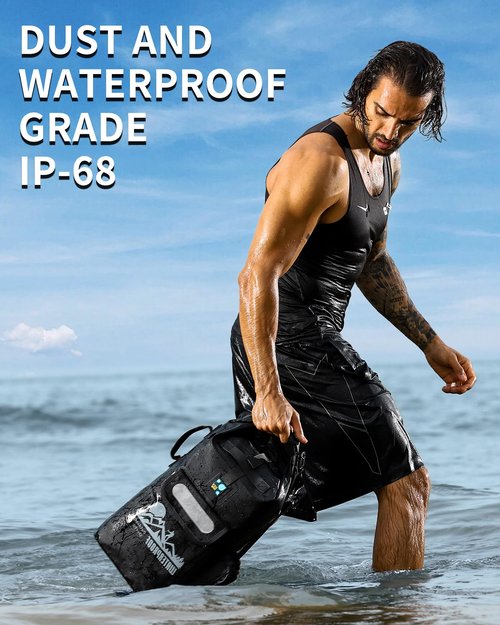 IDRYBAG Dry Bag Backpack Waterproof Floating 20L/30L/40L, Dry Bags Waterproof Backpack for Men, Dry Sack Waterproof Bag Kayak