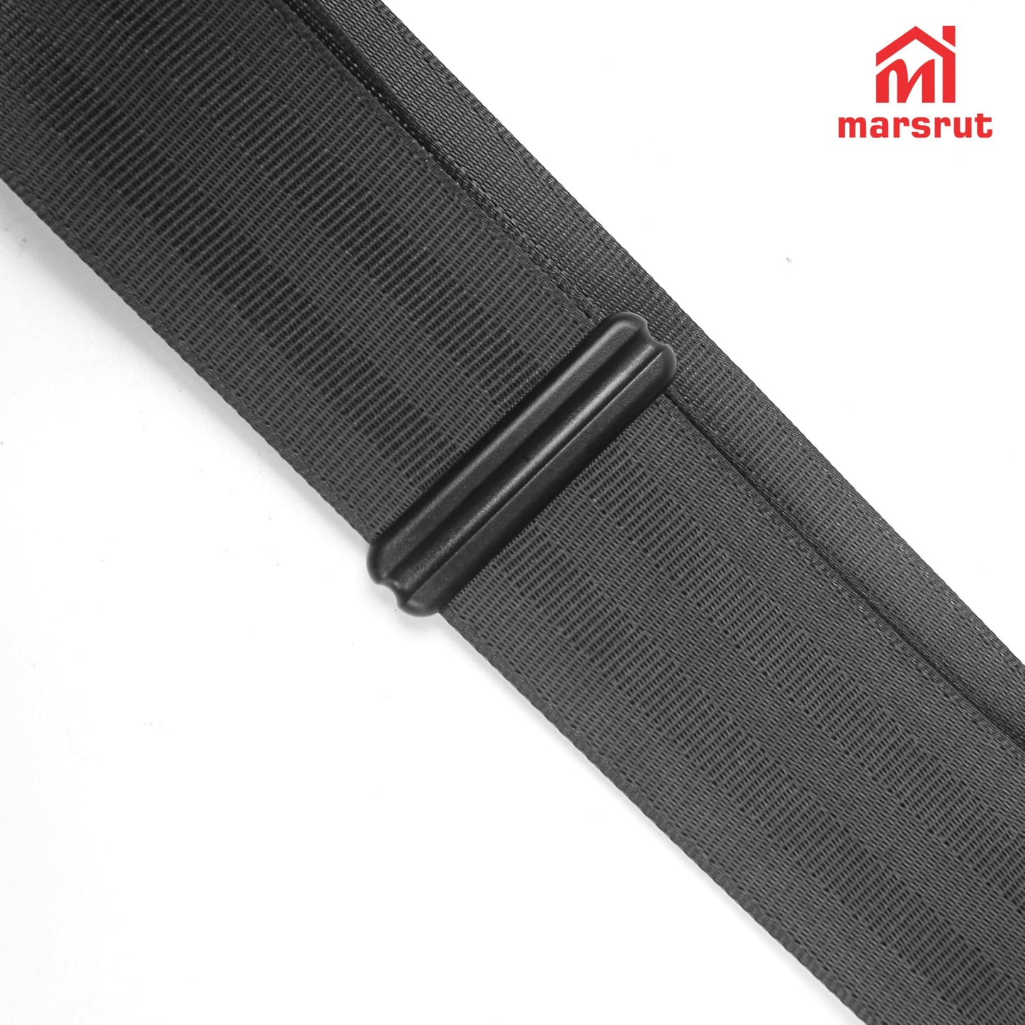 Gym Seatbelt, Leg Extension Lifting Seatbelt, Nordic Hamstring Curl Strap on Bench, 5.6ft L, Buckle Squat Collar for Workouts Machine, Home Gym Stretch & Mobilization Exercise for Men Women, with Logo